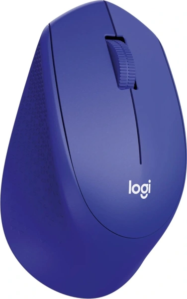 Мышь Logitech M330 Silent Plus синий оптическая 1000dpi silent беспров. USB 2but (910-004925)
