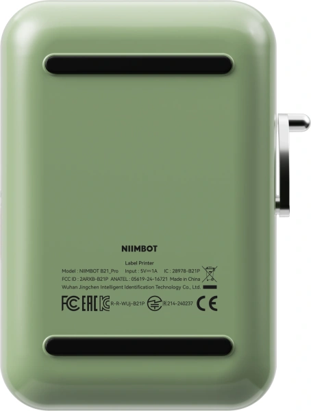 Термопринтер Niimbot B21 Pro (1746800) 300dpi 60мм/с/USB/BT для печ.этик. зеленый