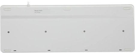 Клавиатура A4Tech FK25 белый/серый USB slim (FK25 WHITE) кабель 1.5м