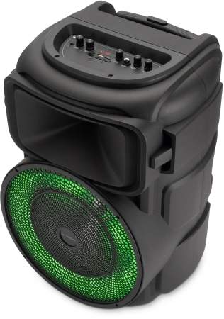 Минисистема Hyundai H-MC1298 черный 17Вт FM USB BT micro SD