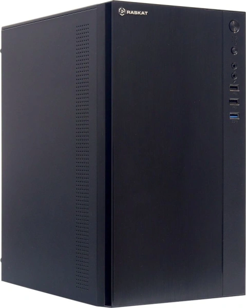 ПК Raskat Standart 300 MT i3 12100 (3.3) 8Gb SSD240Gb UHDG 730 без ОС GbitEth 500W черный (STANDART300108469)