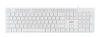 Клавиатура Acer OKW123 белый USB Multimedia (ZL.KBDEE.00D) кабель 1.5м
