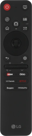 Телевизор LED LG 50" 50NANO80A6B.ARUG синяя сажа 4K Ultra HD 60Hz DVB-T DVB-T2 DVB-C DVB-S DVB-S2 USB WiFi Smart TV