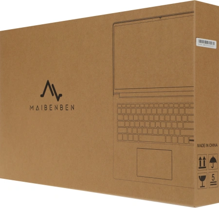 Ноутбук Maibenben M653 Ryzen 3 5400U 8Gb SSD512Gb AMD Radeon Graphics 16" IPS FHD+ (1920x1200) Windows 11 Home grey WiFi BT Cam 4000mAh (M6531SB0HSRE0)