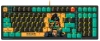 Клавиатура A4Tech AT98 Renegade черный/зеленый USB for gamer LED (AT98) кабель 1.8м