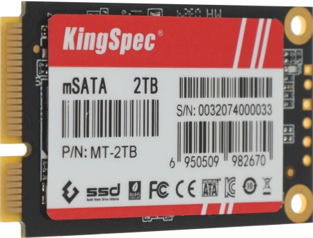 Накопитель SSD Kingspec SATA-III 2TB MT-2TB MT Series mSATA