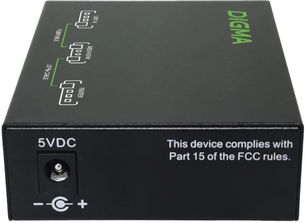 Медиаконвертер Digma DMC-1F53-20B