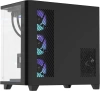 Корпус Formula Crystal U2 Floe черный без БП ATX 6x120mm 1xUSB2.0 1xUSB3.0 audio bott PSU