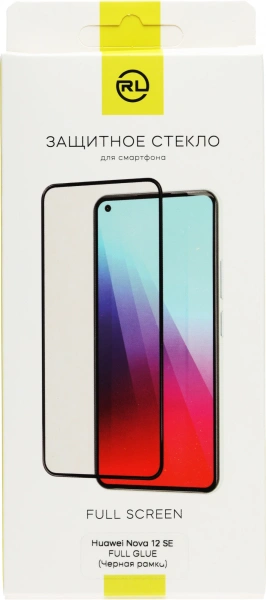 Защитное стекло для экрана Redline черный для Huawei Nova 12 SE 2.5D 1шт. (УТ000039115)