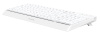 Клавиатура A4Tech FK15 белый USB (FK15 WHITE) кабель 1.5м