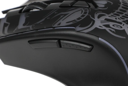 Мышь Defender Bulletstorm GM-928 черный оптическая 7200dpi USB 6but (52928)