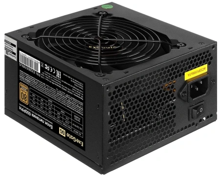 Блок питания Exegate ATX 600W 600PPH 80+ bronze (20+4pin) APFC 120mm fan 6xSATA