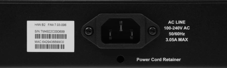 Коммутатор D-Link DGS-1210-28P/ME/B2A (L2) 24x1Гбит/с 4xКомбо(1000BASE-T/SFP) 24PoE 193W настраиваемый