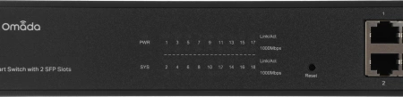 Коммутатор TP-Link SG2218 (L2+) 16x1Гбит/с 2SFP управляемый