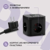 Сетевой удлинитель Buro BU-PC3.1UС-B 1.5м (3 розетки) черный (коробка)