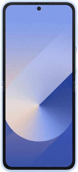 Чехол (клип-кейс) Samsung для Samsung Galaxy Z Flip6 Silicone Case Flip 6 (F741) голубой (EF-PF741TLEGRU)