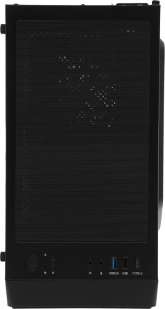 Корпус Formula Mana черный без БП ATX 4x120mm 2xUSB2.0 1xUSB3.0 audio bott PSU