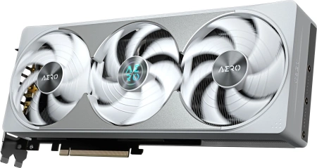 Видеокарта Gigabyte PCI-E 5.0 GV-N5080AERO OC-16GD 1.0 NVIDIA GeForce RTX 5080 16Gb 256bit GDDR7 2730/30000 HDMIx1 DPx3 HDCP Ret
