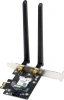 Сетевой адаптер Wi-Fi + Bluetooth Asus PCE-BE6500 BE6500 PCI Express (ант.внеш.съем) 2ант.