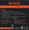 Коммутатор Tenda TEF1005D (L2) 5x100Мбит/с неуправляемый