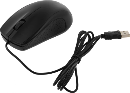 Мышь Defender MB-160 черный оптическая 1000dpi USB для ноутбука 2but (52160)