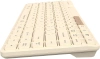 Клавиатура A4Tech FBK26C AS бежевый USB беспроводная BT/Radio slim Multimedia