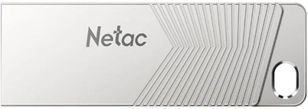 Флеш Диск Netac 64Gb UM1 NT03UM1N-064G-32PN USB3.2 серебристый