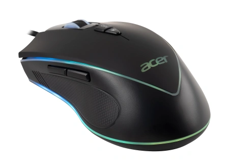Мышь Acer OMW131 черный оптическая 6400dpi USB 7but (ZL.MCEEE.015)
