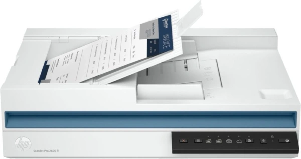 Сканер планшетный HP ScanJet Pro 2600 f1 (20G05A) A4 белый