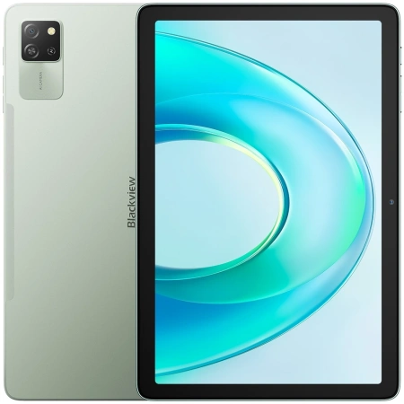 Планшет Blackview Tab60 Pro T606 (1.6) 8C RAM8Gb ROM128Gb 10.1" IPS 1280x800 4G Android 14 зеленый 8Mpix 5Mpix BT WiFi microSD 1Tb 7700mAh 450hrs