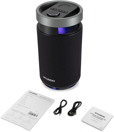 Минисистема Hyundai Select H-MC1241 черный 90Вт USB BT