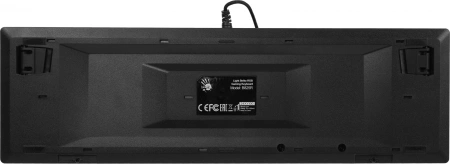 Клавиатура A4Tech B825R механическая черный USB for gamer LED (подставка для запястий) (B825R (RED SWITCHES)) кабель 1.8м