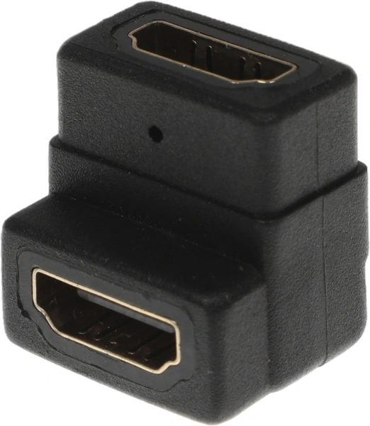 Адаптер аудио-видео HDMI (f)/HDMI (f) черный