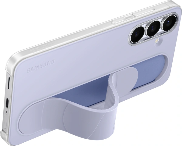 Чехол (клип-кейс) Samsung для Samsung Galaxy S25 FE Grip Case голубой (EF-GS731CLEGRU)