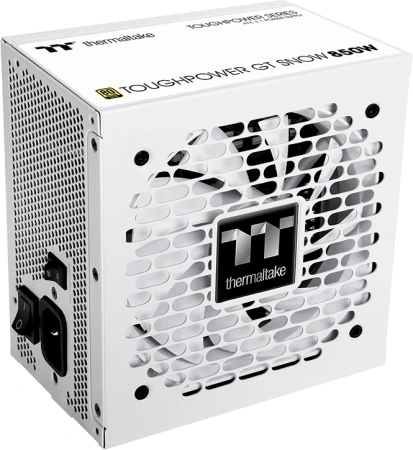 Блок питания Thermaltake ATX 850W Toughpower GT Gen.5 SNOW 80+ gold 24pin APFC 120mm fan 6xSATA Cab Manag RTL