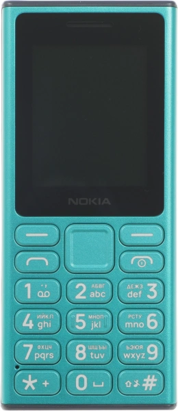 Мобильный телефон Nokia 125 DS TA-1655 зеленый моноблок 2Sim 2" 126x160 Series 30+ 0.3Mpix GSM900/1800 Protect MP3 FM microSD max32Gb