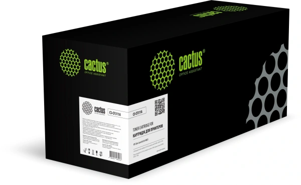 Картридж лазерный Cactus CS-CF311A CF311A голубой (31500стр.) для HP CLJ Ent M855