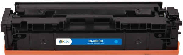 Картридж лазерный G&G GG-C067HC CRG067HCYN голубой (2350стр.) для Canon LBP631Cw/LBP633Cdw/LBP632Cdw/i-SENSYS MF651Cw/MF655Cdw/MF657Cdw/MF655Cw/MF657Cw/MF653Cdw/MF654Cdw/MF656Cdw