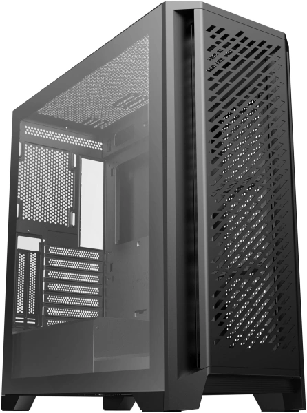 Корпус Оклик OCC-MD304 черный без БП ATX 10x120mm 5x140mm 2xUSB2.0 1xUSB3.0 audio bott PSU