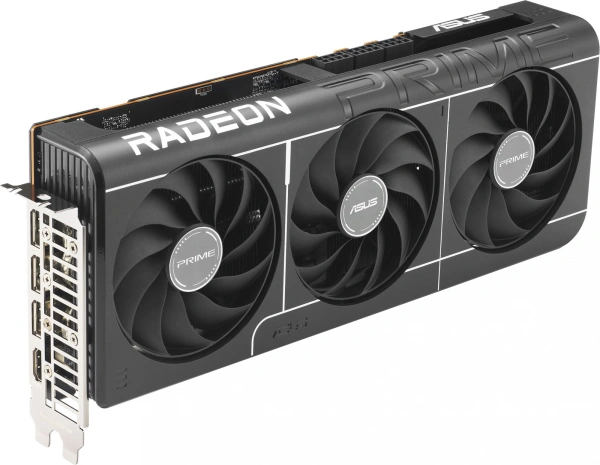 Видеокарта Asus PCI-E 5.0 PRIME-RX9070XT-O16G AMD Radeon RX 9070XT 16Gb 256bit GDDR6 2460/20000 HDMIx1 DPx3 HDCP Ret