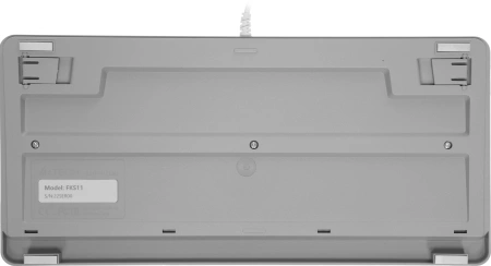 Клавиатура A4Tech FKS11 белый/серый USB (FKS11 WHITE) кабель 1.5м