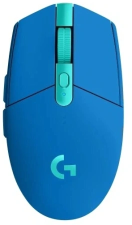 Мышь Logitech G304 Lightspeed синий оптическая 12000dpi беспров. USB 5but (910-006018)