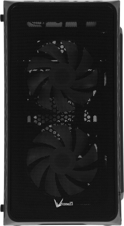 Корпус Formula Air Mesh G4 PLUS черный без БП mATX 1xUSB2.0 1xUSB3.1 audio