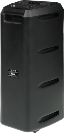 Мидисистема Ginzzu GM-208 черный 50Вт FM USB BT micro SD