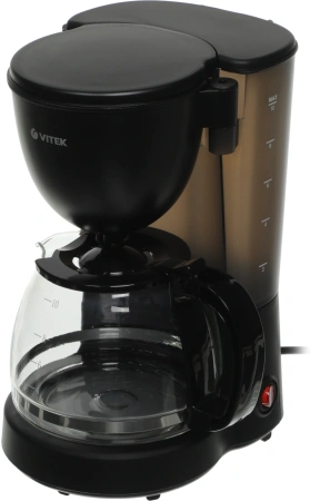 Кофеварка капельная Vitek VT-1500 600Вт черный