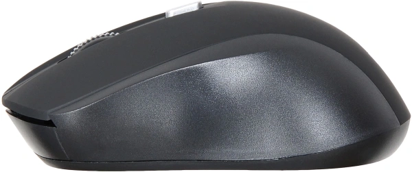 Мышь Оклик 415MW черный оптическая 1600dpi беспров. USB для ноутбука 4but (351684)