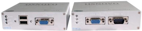 Переключатель KVM Osnovo TA-VKM/3+RA-VKM/3 1xPC port