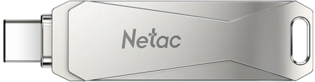 Флеш Диск Netac 128GB U782C NT03U782C-128G-32PN USB3.0 серебристый