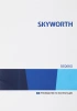 Телевизор QLED Skyworth 55" 55Q66G Google TV Frameless черный/серебристый 4K Ultra HD 60Hz DVB-T DVB-T2 DVB-C DVB-S DVB-S2 USB WiFi Smart TV