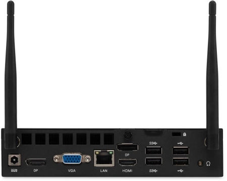 Неттоп IRU 310H6ITF i3 12100 (3.3) 8Gb SSD256Gb UHDG 730 без ОС GbitEth WiFi BT черный (2031369)